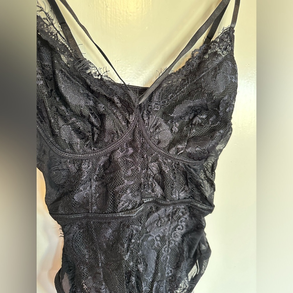 Never worn lingerie body suit shirt